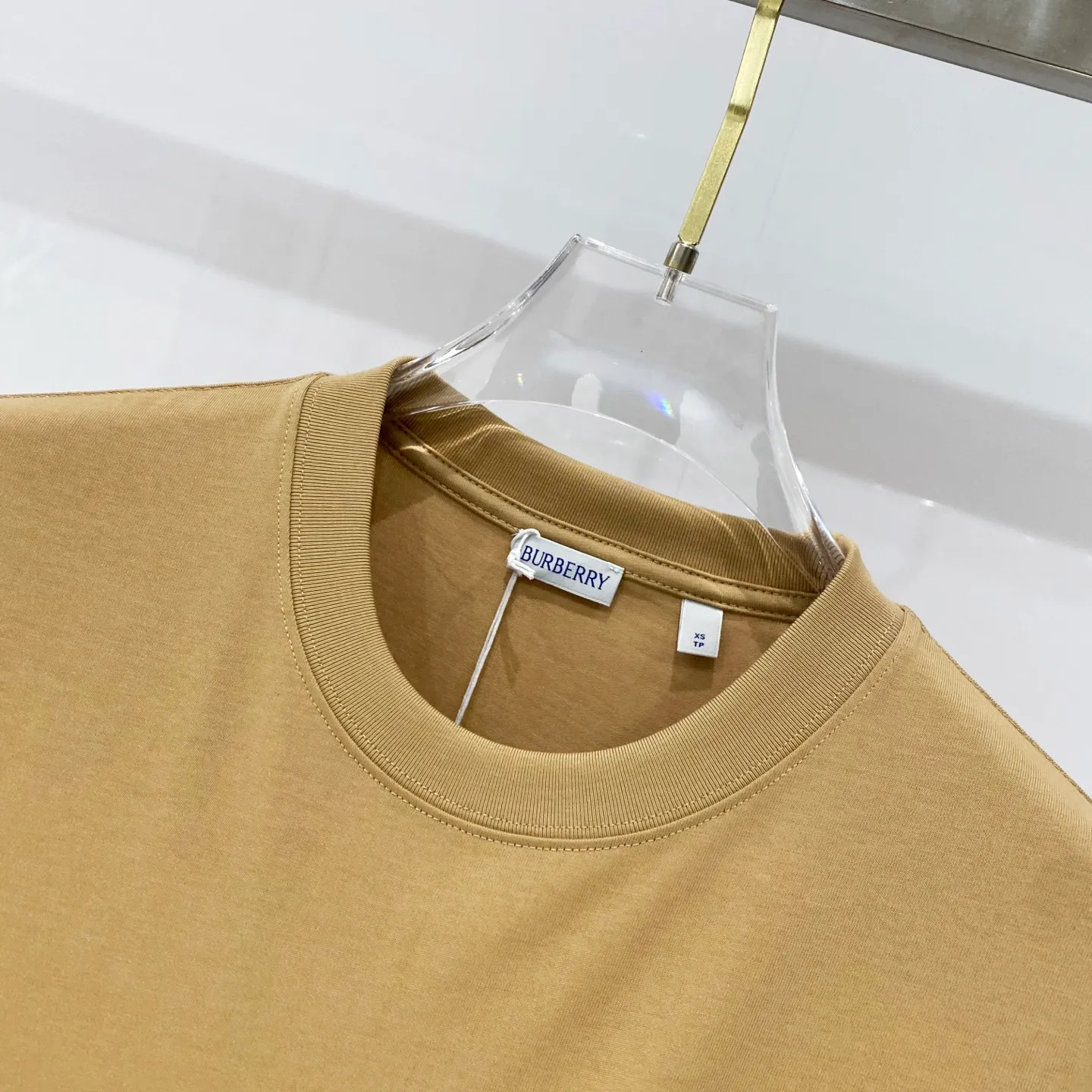 BURBERRY/ - 260 T LOGO Quality 100 ％ Versatile Size:XS-L :Black.White.Khaki